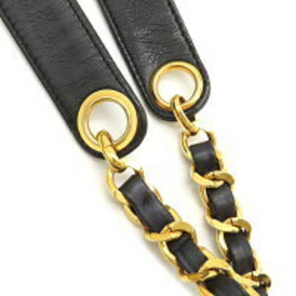 Chanel Shoulder Bag Coco Mark lambskin black chain - Picture 9 of 13
